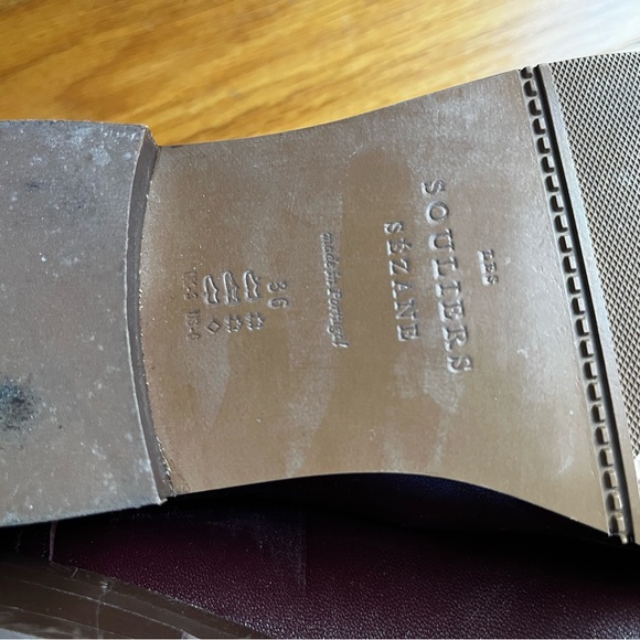 Sezane Andre Loafers Multicolored Burgundy sz 36 - Picture 6 of 7